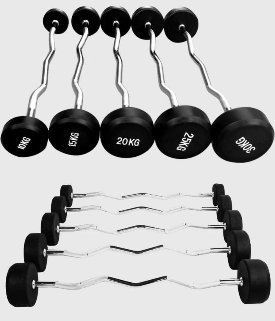 STRAIGHT AND CURL BARBELL - Image 3